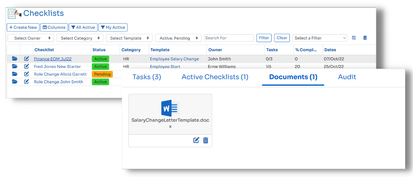 generate workflow documents