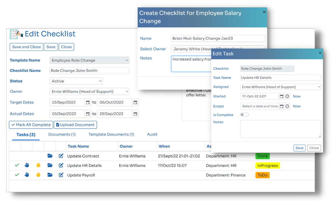 monitor workflow execution